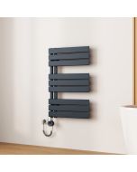 Emke toalheiro elétrico 762x500 mm cinza antracite 400w Wi-Fi ipx4