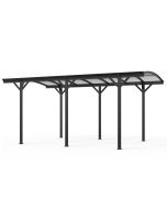 Home deluxe - carport de diseño falo - 505 x 300 cm antracita | antracita