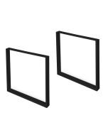 Emuca conjunto de pernas retangulares square para mesa, largura 800mm,