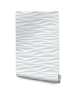 Papel de parede padrão geométrico efeito 3d para quarto moderna