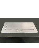 Emuca multiconector atom 26 lite para escritório, 225x111mm, pintado
