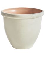 Vaso tesalia 49 cm creme claro