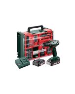 Berbequim aparafusador 18v - 74 pçs - 2ah