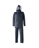 Conjunto de chuva pu/PVC azul marinho singer - tamanho m - vplrainy02