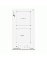 Kaiser mesa de cozinha por indução, vidro branco, faceta frontal, 30 cm, me