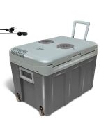 Geleira eléctrica 40l, refrigerador eléctrico briebe cf1155 cinza 58 w