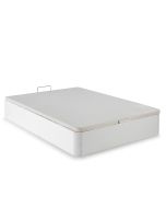 Canapé dobrável 160x200 cm, branco