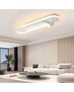 Nettlife luminária de teto LED branco  60x13
