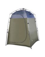 Tenda de duche ayas tenda de campismo dobrável 150x150x200 cm - verde/cinza