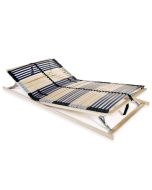 Estrado de ripas com 42 ripas 7 zonas 100x200 cm wgo8202