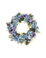 Grinalda decorativa galdar 50 cm azul