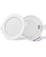 Aigostar downlight LED slim teto 12w 1350lm 6500k φ145-155mm 2 unid.