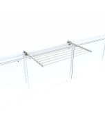 Estendal externo para roupa 62 cm, foxydry duo branco