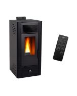 Salamandra a pellets anita 11,6 kw preto sannover