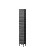 Ondee - coluna de casa de banho aktiva - 30cm - madeira cinzenta - melamina
