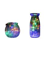 Nettlife grinalda de luzes LED 2m coloridas 8er-set