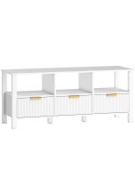 Móvel de tv 120x39,5x50 cm color blanco Homcom