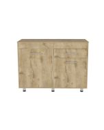 Orion kitchen cabinet orion, com gaveta branco / macadâmia
