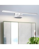 Nettlife luminária de parede com espelh LED prata 60x5.2