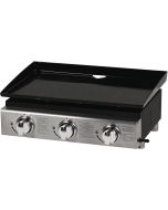 Churrasqueira "presto 3" - 3 queimadores - 7,5kw - cinza