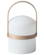 Candeeiro de mesa LED para exterior estero com comando remoto branco