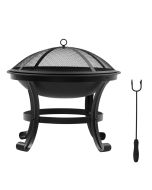 Braseiro de exterior ø55x50 cm aço Outsunny