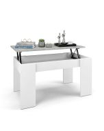 Mesa de centro elevável com espaço de arrumação 90x43-53 cm norak
