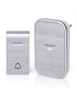 Aigostar ding ac campainha sem fio,ip44,36 melodias,3 volumes,1r+1t