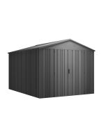 Abrigo de jardim metal 7,94m² pioneer y90 – estrutura autoportante robusta