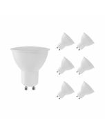 Pack de 6 lâmpadas LED foco gu10 6w equi.50w 540lm 6000k raydan home