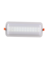 Luminária LED de emergência 3w smd2835 para embutida