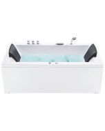Banheira de interior acrílico branco varadero