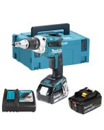 Parafusadeira de placa de gesso - Makita - com 2 baterias 18v 5.0ah - carre
