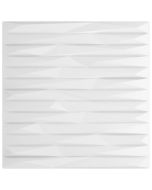 Painéis de parede 24 pcs 50x50 cm 6m² xps pedra branco