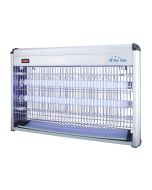 Mata moscas parede/ teto luz uv 38w 80 m² alumínio zzap 31