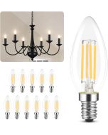 Nettlife lâmpada LED e14 4 w 2700k(12er-set)