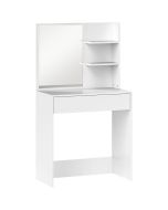 Toucador 75x40x137 cm color blanco Homcom, casa - quarto