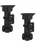Juego de 2 patas ajustables para muebles de 46