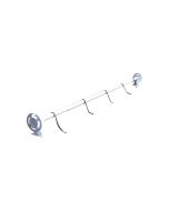 Enrolador de cobertura para piscinas elevadas 2.44m-6.32m
