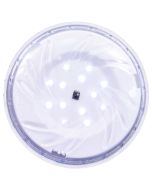 Luz de piscina flutuante submersível LED vidaxl com controle remoto, branca