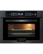Forno de micro-ondas embutido kaiser em 6307 rs, grill e ar quente, micro-o