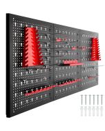 Painel perfurado para ferramentas jonah com ganchos e suportes