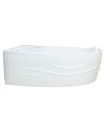 Ondee - banheira fany - 135x135cm - abs e acrílico reforçado 3mm - branco