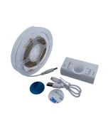 Fita de LED de 1m 5v com sensor recarregável usb luz 3000k