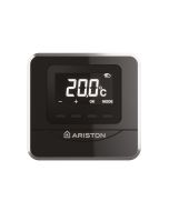 Termostato sin hilos, Ariston, cube rf, negro