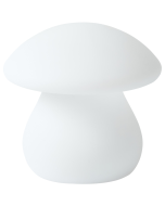 Candeeiro de mesa LED para exterior tuira com comando remoto branco
