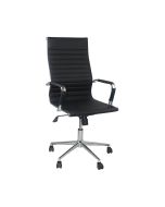 Cadeira de secretária com rodas elegance 116x89x60cm Thinia Home