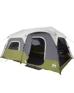Tenda familiar c/ LED 9 pessoas libertação rápida verde-claro