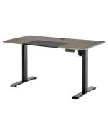 Secretária elétrica de pé 140x70x72-116 cm vinsetto