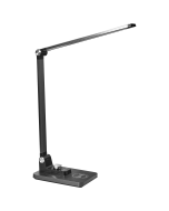 Candeeiro de secretária LED enif com carregador sem fios preto